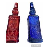 Yh Antiguas Botellas De Colores Retro Vintage Adornos segunda mano  Perú 