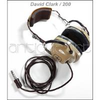 A64 Headset David Clark Company 200 Audifonos Aviador Piloto segunda mano  Perú 