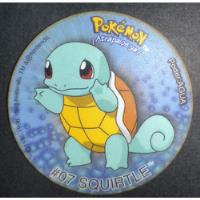 Taps Pokemon De Frito Lay - #07 Squirtle - 1998 Original segunda mano  Perú 