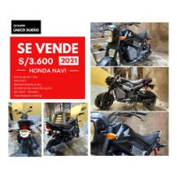 Usado, Honda Navi 2021 - Colo Negro 110cc segunda mano  Perú 