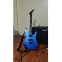 Guitarra Eléctrica Jackson Js Series Js12 Metallic Blue, usado segunda mano  Perú 