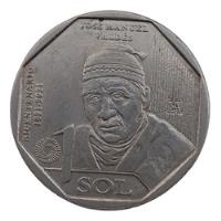 Moneda De 1 Sol - José Manuel Valdés - Perú 2023 segunda mano  Perú 