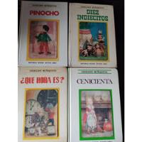 4 Cuentos Colección Muñequitos Sigmar Pinocho Cenicienta Etc, usado segunda mano  Perú 