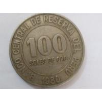 100 Soles De Oro 1980, usado segunda mano  Perú 