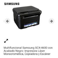 Impresora Samsung Multifuncional Scx4600, usado segunda mano  Perú 