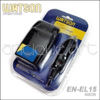 A64 Cargador Watson Bateria En-el15 Nikon Z6 Z7 D750 D810 V1, usado segunda mano  Perú 