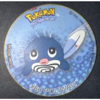 Taps Pokemon De Frito Lay - #60 Poliwag - 1998 Original, usado segunda mano  Perú 