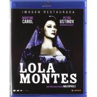 Blu-ray Original Lola Montes Max Ophuls Martine Carol Ustino segunda mano  Perú 