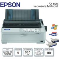 Impresora Epson Fx 890 Calidad 18 Meses De Garantia Unicos segunda mano  Perú 
