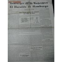 Mercurio Peruano: Periodico Heraldo Hamburgo 6-1916 L92 segunda mano  Perú 