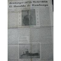 Mercurio Peruano: Periodico Heraldo De Hamburgo 6-1916 L92 segunda mano  Perú 