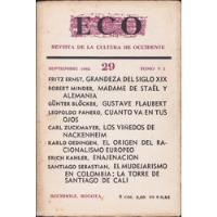 Revista Literaria Eco 1962 / Ernst Fritz, L. Panero segunda mano  Lima