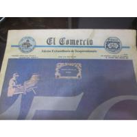 Periódico El Comercio Edición Especial 150 Años Completo  segunda mano  Perú 