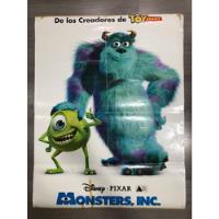 Poster Original Monsters Inc (español) segunda mano  Perú 