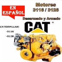Caterpillar 3116 3126 Despiece Motor Taller Reparación Españ segunda mano  San Martín
