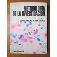 Metodología De La Investigación Armando Asti  Research segunda mano  Perú 