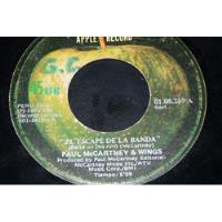 Usado, Jch- Paul Mccartney El Escape De La Banda 45 Rpm segunda mano  Perú 