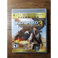 Uncharted 3 Drakes Deception Playstation 3 Ps3 !!, usado segunda mano  Perú 