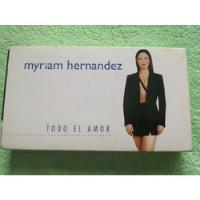 Eam Vhs Myriam Hernandez Todo El Amor 1998 Promocional Sony segunda mano  Perú 