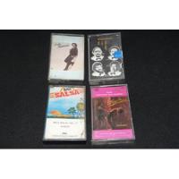 Jch- Pack 04 Cassettes Salsa Originales , usado segunda mano  Perú 