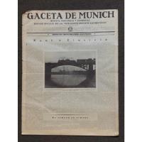 Revista Gaceta De Munich 1923 Conservadas Rev Antigua, usado segunda mano  Perú 