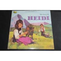 Jch- Walt Disney The Story Of Heydi Book By Johana Lp Usa segunda mano  Perú 