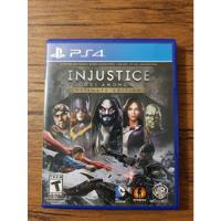 Injustice Ultimate Edition Playstation 4 Ps4 Buen Estado !!, usado segunda mano  Santiago de Surco