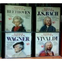 4cd - Beethoven, Bach, Wagner, Vivaldi 1988 Usa segunda mano  Perú 