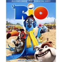 Blu Ray Rio + Dvd Y Digital Copy, usado segunda mano  Perú 